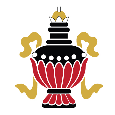 symbole bouddhiste vase
